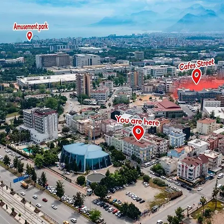 Apartmán Konyaalti Sahiline Arac Ile 5 Dk Merkezi Konum '14'